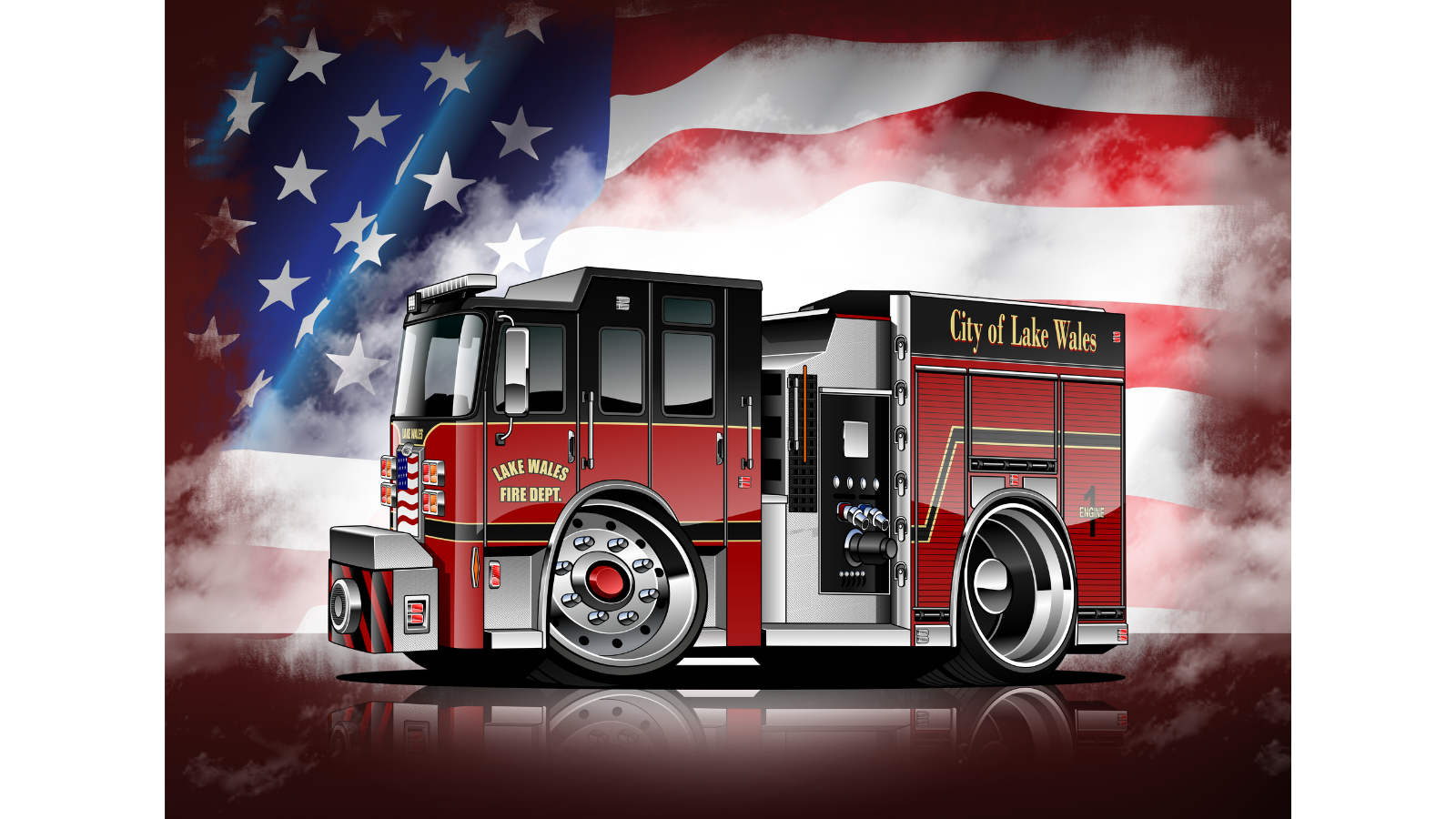 Custom Cartoon and Background Design (digital files only, no merchandise)